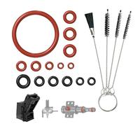 Philips - Set di 15 guarnizioni per macchina da caffè e 4 pezzi, set di guarnizioni Saeco, O-rings per Philips Saeco, spidem Gaggia per macchine da caffè per valvola di supporto, valvola di erogazione