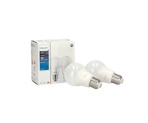 PHILIPS Set di 2 lampadine a LED CorePro A60 E27 4,9 W = 40 W calda 2700 K 470 lm LED E27 lampadine a risparmio energetico confezione multipla 2