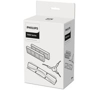 Philips Kit sostitutivo per Robot HomeRun Aqua Serie 7000-2 filtri lavabili, 1 spazzola principale, 1 spazzola laterale, compatibile con XU7100 e XU7000 (XV1473/00)