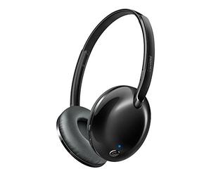 Philips SHB4405BK Flite Ultralite Cuffie Audio con Microfono, Bluetooth, per Android e iOS, Ripiegabili, Leggere, Nero