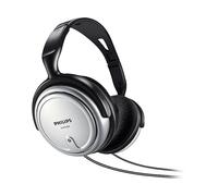 PHILIPS SHP2500/00 CUFFIE PC, Nero, Argento
