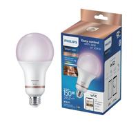 Philips Smart LED - Illuminazione LED intelligente - Luce bianca e colorata - E27-150W - Opaco - Wi-Fi