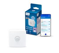 Philips Smart Lighting Sensore Movimento per Luci, Config Facile, Wireless, Installabile Ovunque, Affidabile, Automazioni, Smart Home, Illum Camera da Letto, Connected by WiZ, Batterie Incluse, 1 Pz