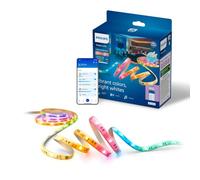 Philips Smart Lighting Striscia LED RGBICWW, 10 m, Tipo C, Luci Led Colorate, Luce Bianca Tunabel, Illuminazione per Creare Atmosfera, Connected by WiZ, Alexa, Google Home, Apple Home, 1 Pz