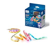 Philips Smart Lighting Striscia LED RGBICWW, 3 m | Luci colorate, Tipo C, Luce bianca dimmerabile, Smart Home, Compatibile con Alexa, Google e Apple Home, Connessione via WiZ