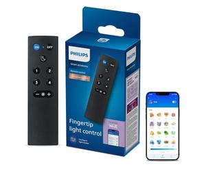 Philips Smart Lighting, Telecomando per illuminazione smart | Compatibile con WiZ, Comandi pratici, Oscuramento, Pulsanti personalizzabili, Raggio di 15 m, Funziona senza Wi-Fi