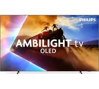 Philips Smart TV 55 Pollici 4K Ultra HD Display OLED Sistema Titan OS Ambilight TV Classe E colore Nero - 55OLED770/12