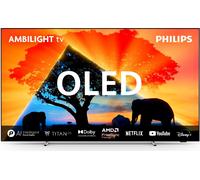 Philips Smart TV 55 Pollici Display OLED 4K Ultra HD Sistema Operativo Titan Os Classe F Ambilight - 55OLED769/12