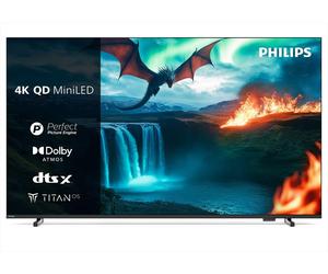 Philips - Smart Tv 75" 4k Qd Miniled 75mled820/12-black Philips