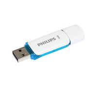 Philips Snow Edition USB 2.0 unità flash USB 16 GB per PC, laptop, computer, archiviazione dati, velocità di lettura fino a 21 MB/s