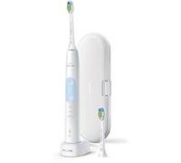 Philips Sonicare ProtectiveClean 5100 Spazzolino Elettrico Sonico Bianco, con custodia da viaggio HX6859/29