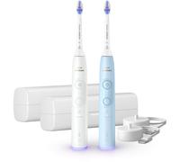 Philips Sonicare 6100 set di 2 spazzolini da denti con custodie da viaggio