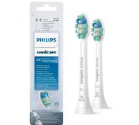 Philips Confezione da 2 testine di Ricambio per Spazzolino Elettrico Sonico Sonicare C2 Optima colore Bianco - HX9022/10