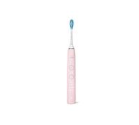 Philips Sonicare DiamondClean 9000 spazzolino elettrico sonico con app, sensore di pressione, 4 modalità di pulizia, bicchiere di ricarica e custodia da viaggio USB, colore rosa, modello HX9911/29
