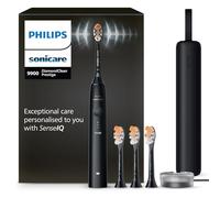 Philips Sonicare DiamondClean 9900 Prestige- Spazzolino elettrico con tecnologia SenseIQ e app, 5 modalità di pulizia, 3 livelli di intensità, custodia da viaggio per la ricarica, nero, HX9992/43