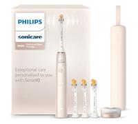 Philips Sonicare DiamondClean 9900 Prestige - Spazzolino elettrico con tecnologia SenseIQ e app, 5 modalità di pulizia, custodia da viaggio per la ricarica, Champagne, modello HX9992/44
