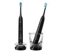Philips Coppia di Spazzolini Elettrici Ricaricabili con movimento sonico e App colore Nero - HX9914/54