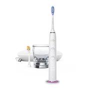 Philips Sonicare DiamondClean Smart 9400 Spazzolino Elettrico Spazzolino Sonico con App, Sensore di Pressione, Rilevamento Testine, 4 Modalità di Spazzolatura e 3 Livelli di Intensità, Bianco, Modello