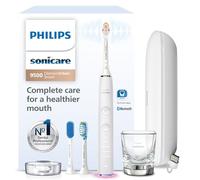 Philips Sonicare DiamondClean Smart Electric, Spazzolino da denti ricaricabile per l'igiene orale completa, con custodia di ricarica, 5 modalità, serie 9500, bianco, HX9923/01