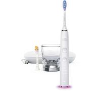 Philips Sonicare DiamondClean Smart 9400 spazzolino elettrico, spazzolino sonico con app, sensore di pressione, rilevamento della testina, bianco, modello HX9917/88