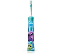 Philips Sonicare For Kids HX6322/04 spazzolino elettrico sonico per bambini con Bluetooth Aqua 1 pz