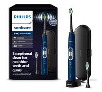 Philips Sonicare HX6871/47 Spazzolino elettrico ricaricabile ProtectiveClean 6100, blu marino
