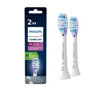 Philips Sonicare HX9052/17 Pack da 2 Testine di Ricambio G3 Premium Gum Care, con RFID e Tecnologia Adaptive, Per Gengive Sane, Bianco