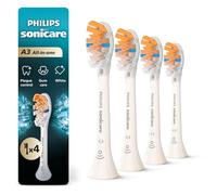 Philips Sonicare Premium All-in-One (A3) testina di ricambio per spazzolino 4 HP HX9094/65, Riconoscimento intelligente, Bianco