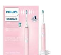 Philips Sonicare ProtectiveClean 4100 - Spazzolino da denti elettrico ricaricabile, controllo placca, colore: rosa