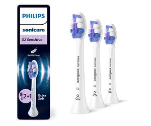 Philips Sonicare Testine S2 Sensitive HX6053/87 bianche 2+1 gratis