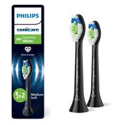 PHILIPS Sonicare W2 Optimal White, testine di ricambio originali, nero, confezio