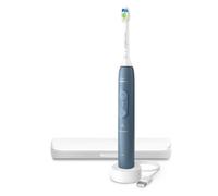 PHILIPS SpA PHILIPS SERIES 4000 1 MANICO BLU 1 TESTINE W2 4 MODALITA' SENSORE DI PRESSIONE CUSTODIA 21 GIORNI DI AUTONOMIA BASE DI RICARICA