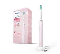 Philips Spazzolino elettrico Sonic, serie 3100, tecnologia Sonic, QuadPacer e SmarTimer, HX3671/11, Sugar Rose, Sonicare 3100, Rosa