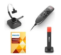Philips SpeechOne con SE Pro Dictate Cuffie da dettato professionali con software da dettato