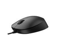 Philips SPK7207BL 2000 Mouse con cavo - USB 2.0, design ergonomico e sensore da 1.200 DPI, clic silenziosi, per utenti mancini e destrimani, compatibile con PC, Mac, laptop, colore nero
