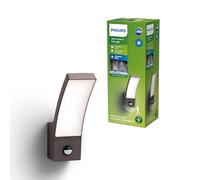 Philips Splay Applique LED da esterno con sensore di movimento, Antracite