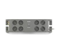 PHILIPS SPN5085B/10 Barra Multiprese Grigia Con Protezione Sovratensione - 2 m