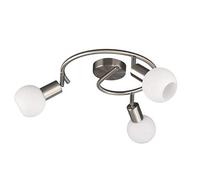 PHILIPS Spot Applique Parete Soffitto 3 Luci Attacco E14 Cromo Satinato 5583917pn
