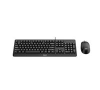 Philips SPT6207B wired keyboard and mouse set - USB 2.0, ergonomic design and 1,