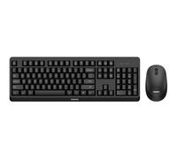 Philips Serie 3000 SPT6307BL - Set tastiera e mouse - wireless - 2.4 GHz - QWERTY - Nero