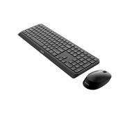 Philips SPT6407B/16 Combo tastiera e mouse, wireless, 2,4 GHz, Bluetooth (3 dispositivi), compatibile con Windows, MacOS e iOS, tastiera QWERTY,1600 dpi, nero