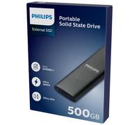 PHILIPS - SSD Esterno 500 GB Interfaccia SATA USB-C Ultraveloce