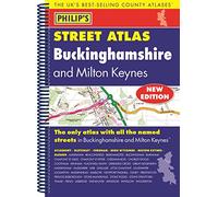 Philip's Street Atlas Buckinghamshire [Lingua Inglese]: Spiral Edition