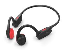 Auricolari Philips TAA5608BK Bluetooth wireless sportivi IPX5 nero e rosso