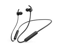 Philips Cuffie In Ear Bluetooth E1205BK/00 con Microfono (Telecomando Inline, Cancellazione Dell'eco, 7 Ore Riproduzione, Resistenza agli Schizzi IPX4, Auricolari Magnetici) Nero