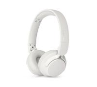 Philips TAH4000PK Cuffie wireless on-ear, 70h riproduzione, Bassi dinamici, Driver 32mm, Bluetooth6.0 Multipoint, Accoppiamento rapido, Cuscinetti/batteria sostituibili, Ripiegabili e leggere - Bianco