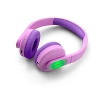 PHILIPS TAK4206PK/00 - Cuffie on-ear wireless per bambini - Tazze illuminate - Controllo genitori - <85 dB - Rosa