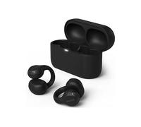 Philips TAQ2000BK auricolari ear-cuff True Wireless open-ear Multipoint Bluetooth - 28 ore di riproduzione, Ricarica tascabile, Chiamate chiare per spostamenti ed allenamento - Nero