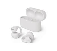 Philips TAQ2000WT auricolari ear-cuff True Wireless open-ear Multipoint Bluetooth - 28 ore di riproduzione, Ricarica tascabile, Chiamate chiare per spostamenti ed allenamento - Bianco