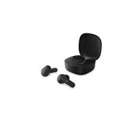 Philips TAT2200BK Auricolari True Wireless, cancellazione attiva del rumore, 36 ore di riproduzione, gommini SecureFit, 4 mic per chiamate chiare, Bluetooth 6.0, IPX4, Alloggiamento compatto, Nero